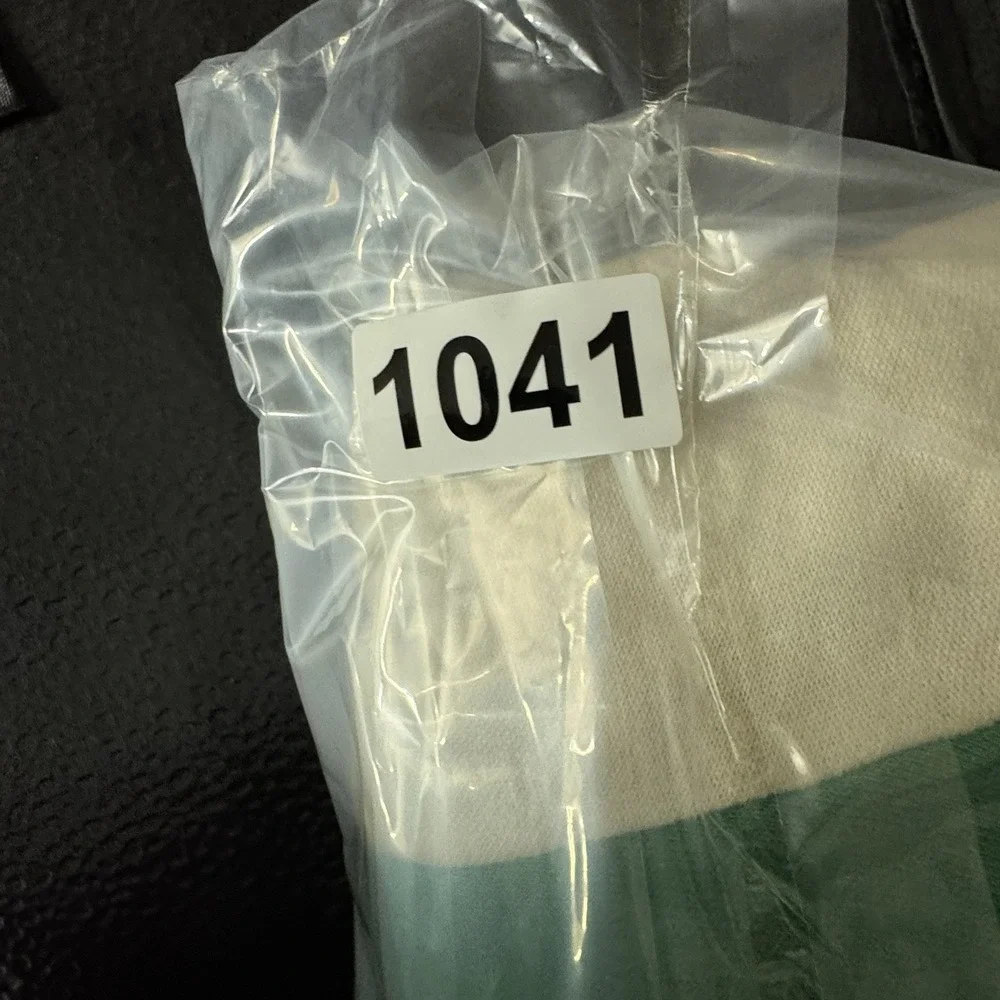 H&M Boston MA Varsity Baseball Snap Jacket‎ Green and White Boys 12/14 - Picture 10 of 10